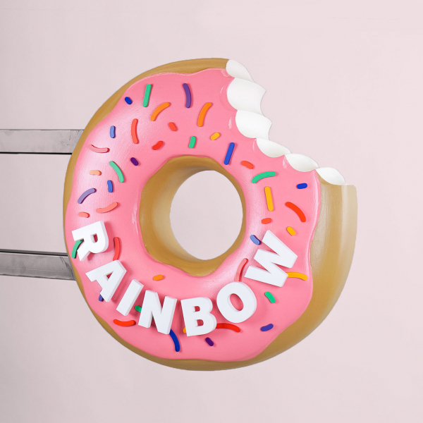 Rainbow Donuts