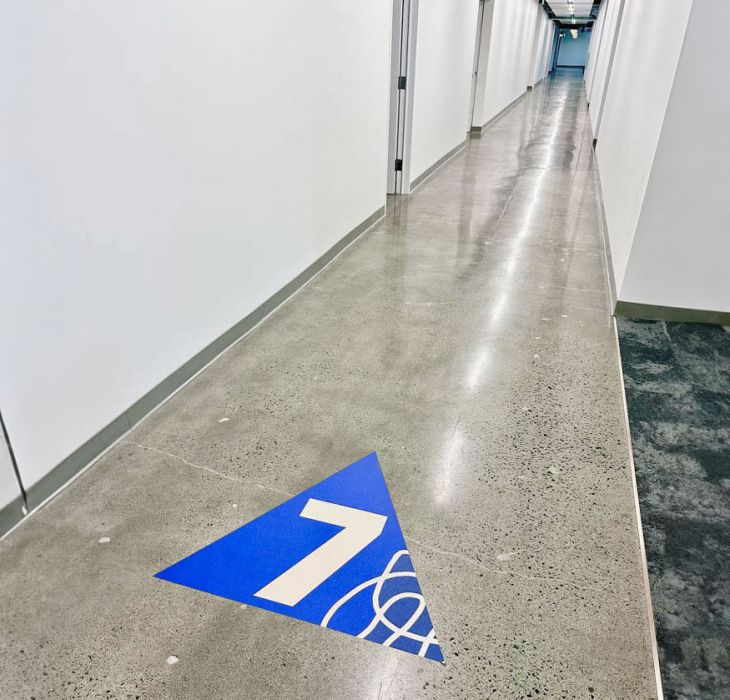 Kilroy 303 2nd Real Estate Tour Vinyl Floor Graphics